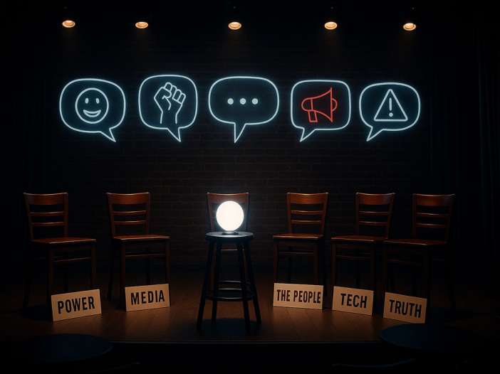 Who’s Really in Charge? Comedians on Power, Media & Mayhem