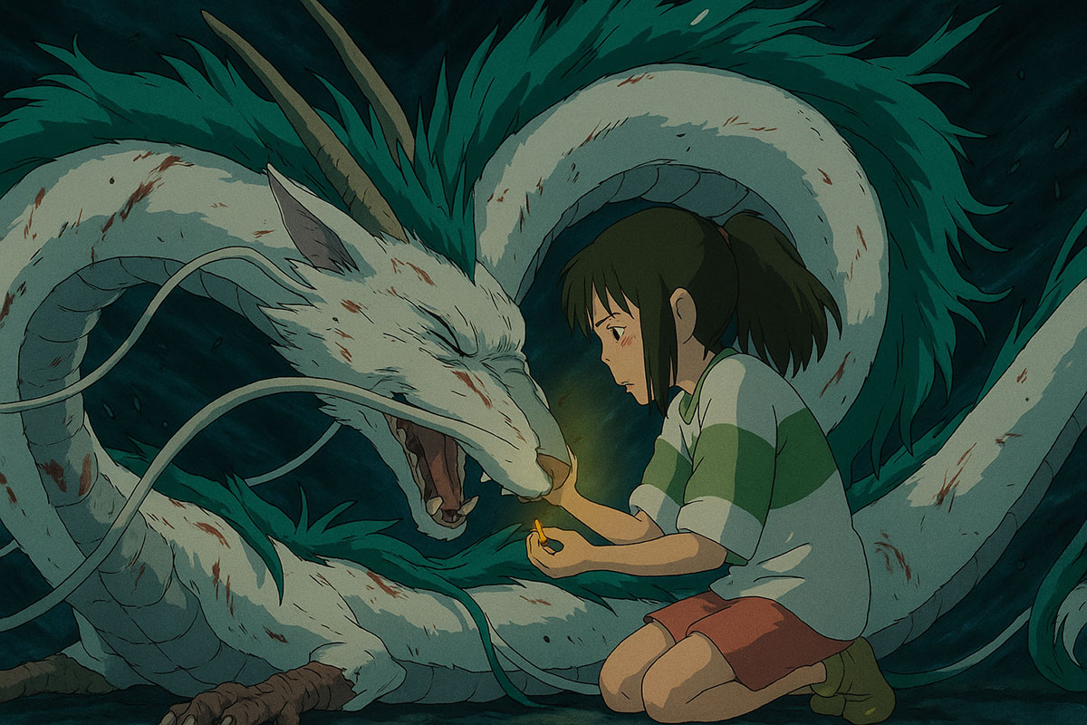  Chihiro’s Resolve to Save Haku