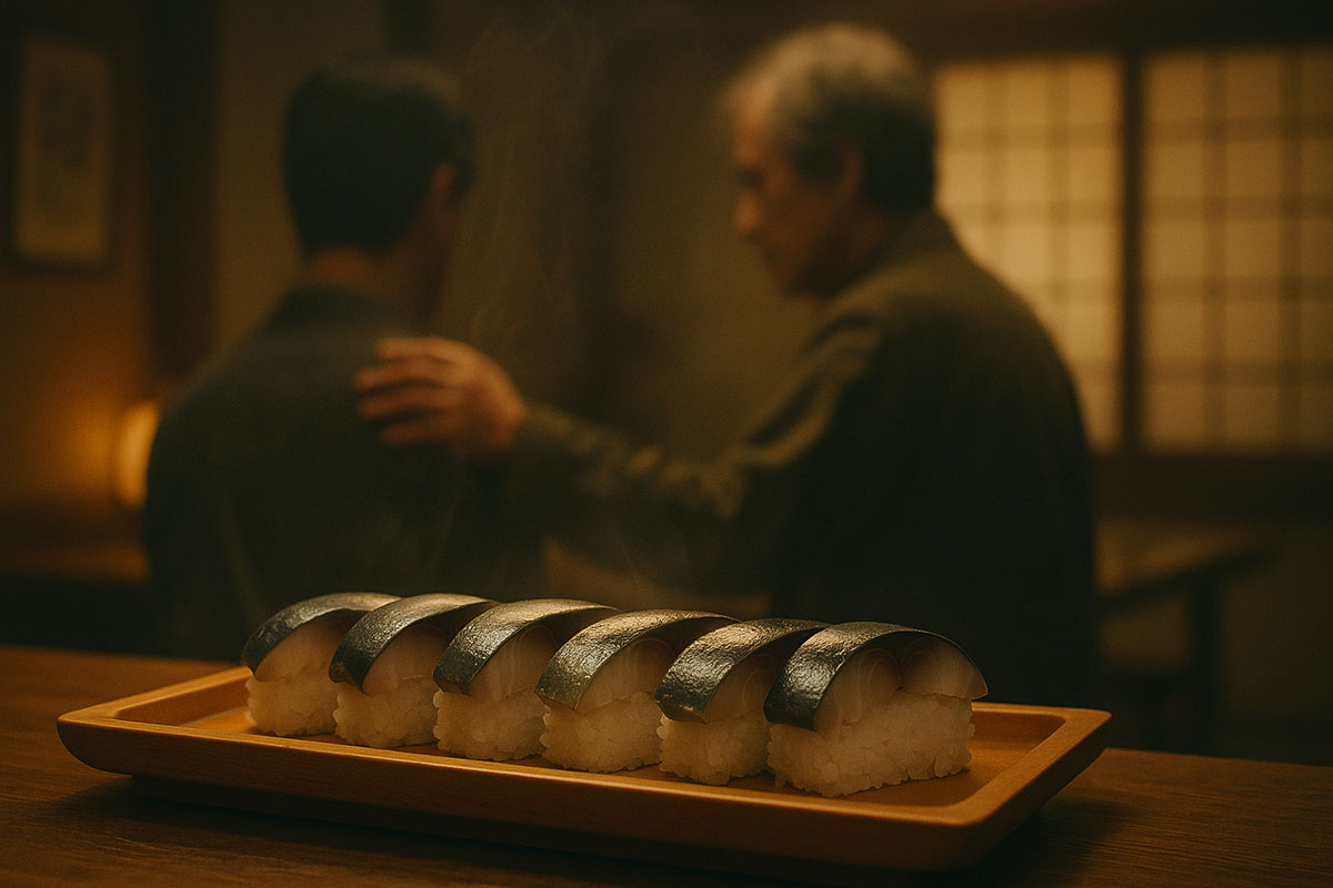 Kamogawa-Food-Detectives-Mackerel-Sushi-for-a-Father