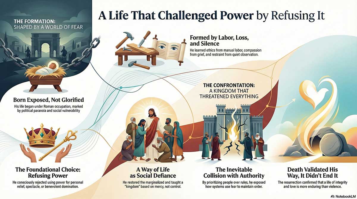 a life that challenged power