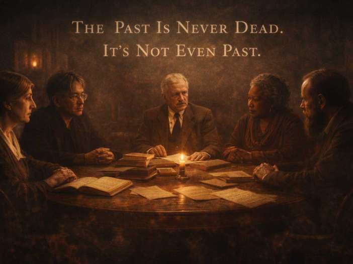 the past is never dead its not even past