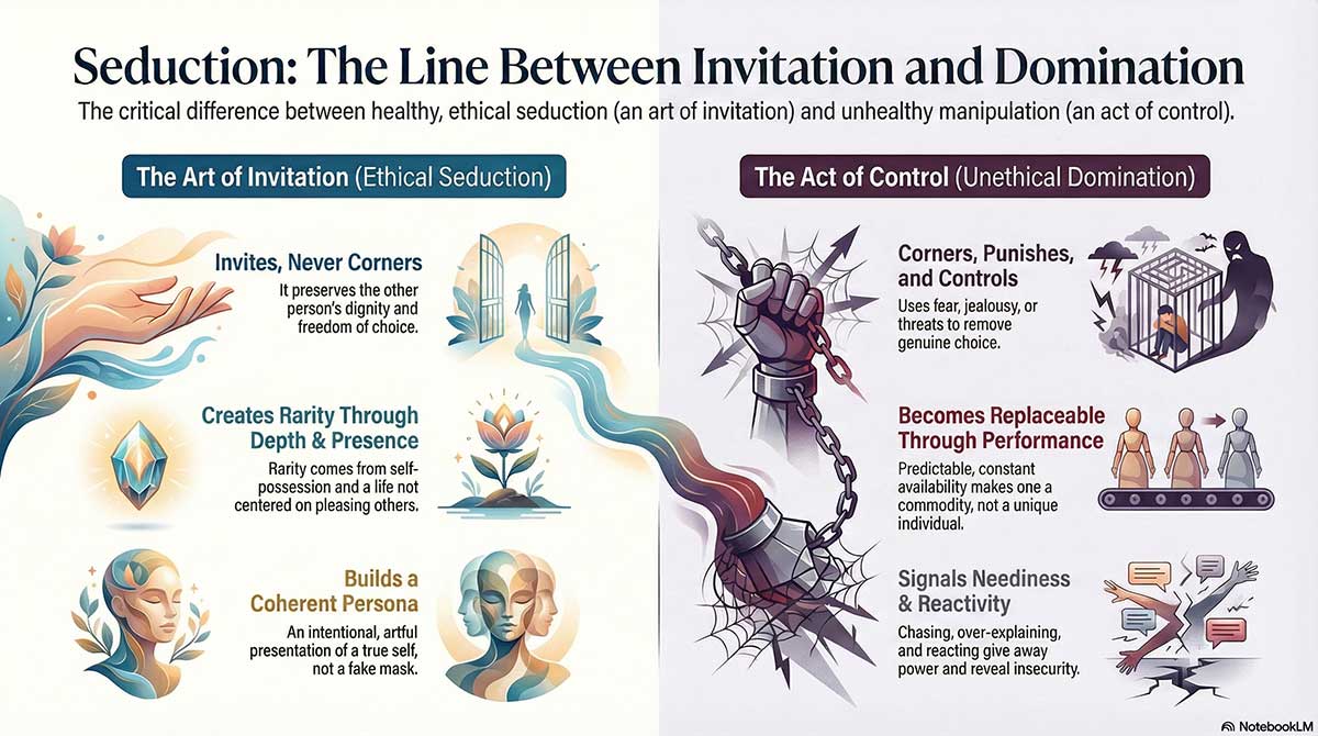 seduction the line between invitation and domination seduction the line between invitation and domination