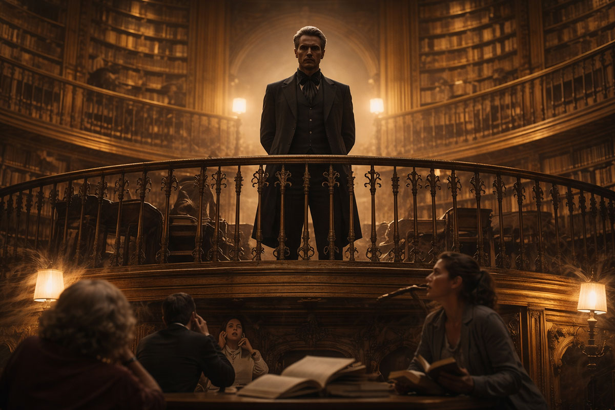 The Astral Library movie poster concept