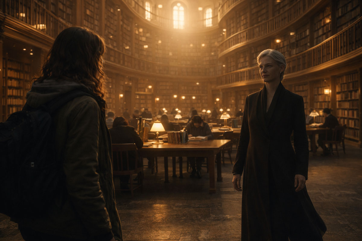 The Astral Library movie scenes explained