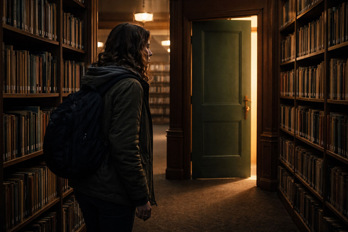 The Astral Library screenplay outline