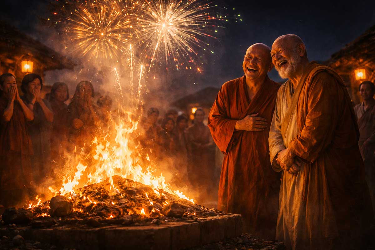 three laughing monks parable three laughing monks parable