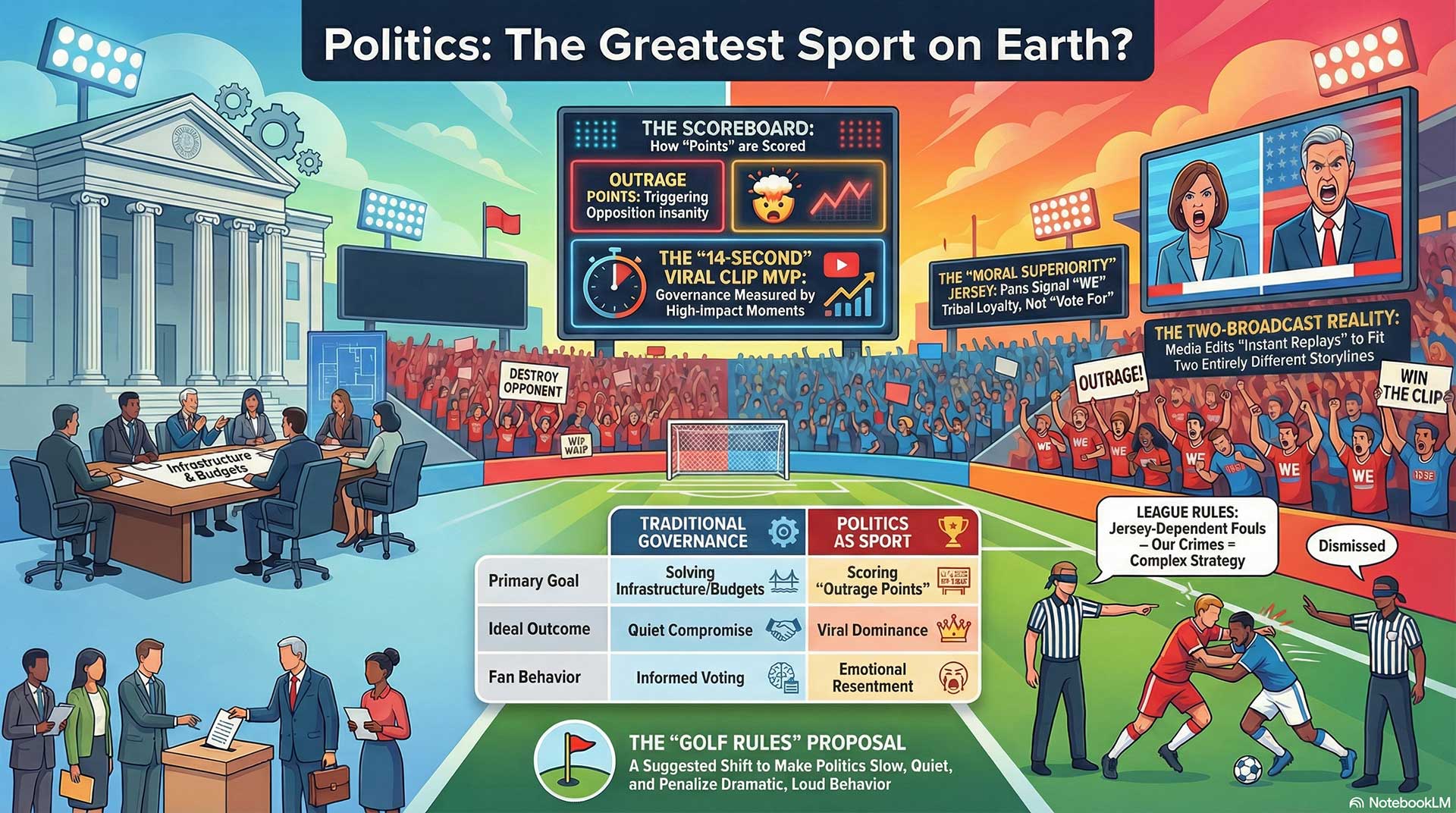 politics the great sports on earth