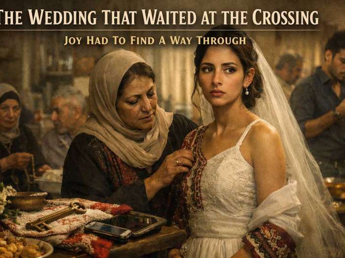 the wedding that waited a the crossing