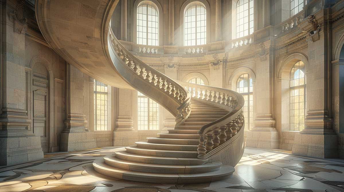 Chambord-Staircase