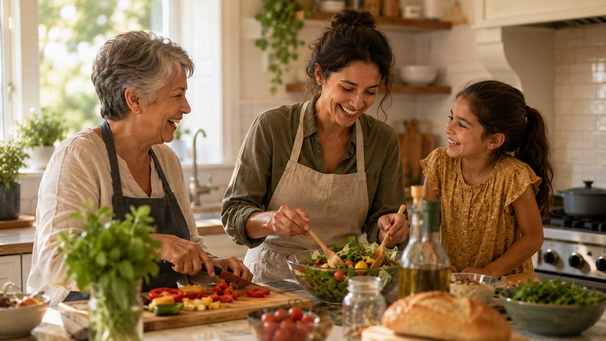Family-cooking-together-in-a-cozy-kitchen