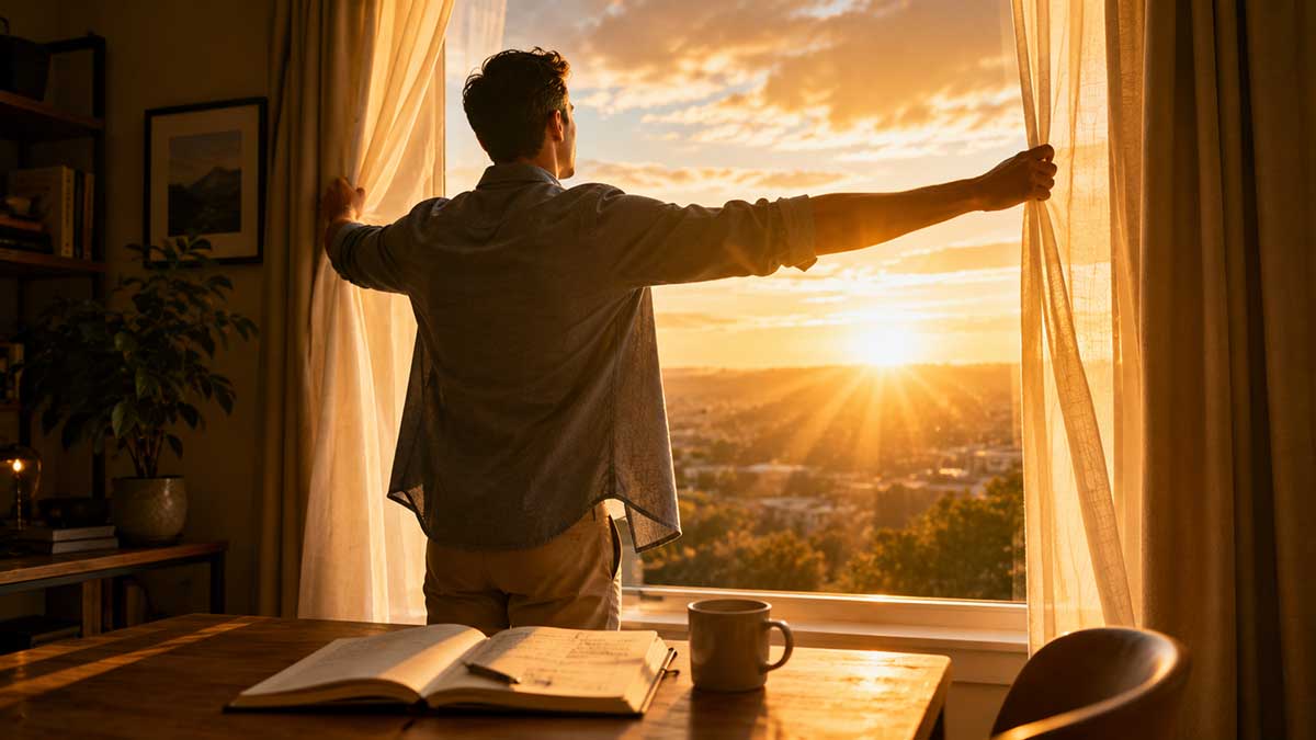 Morning-light-and-a-peaceful-sunrise