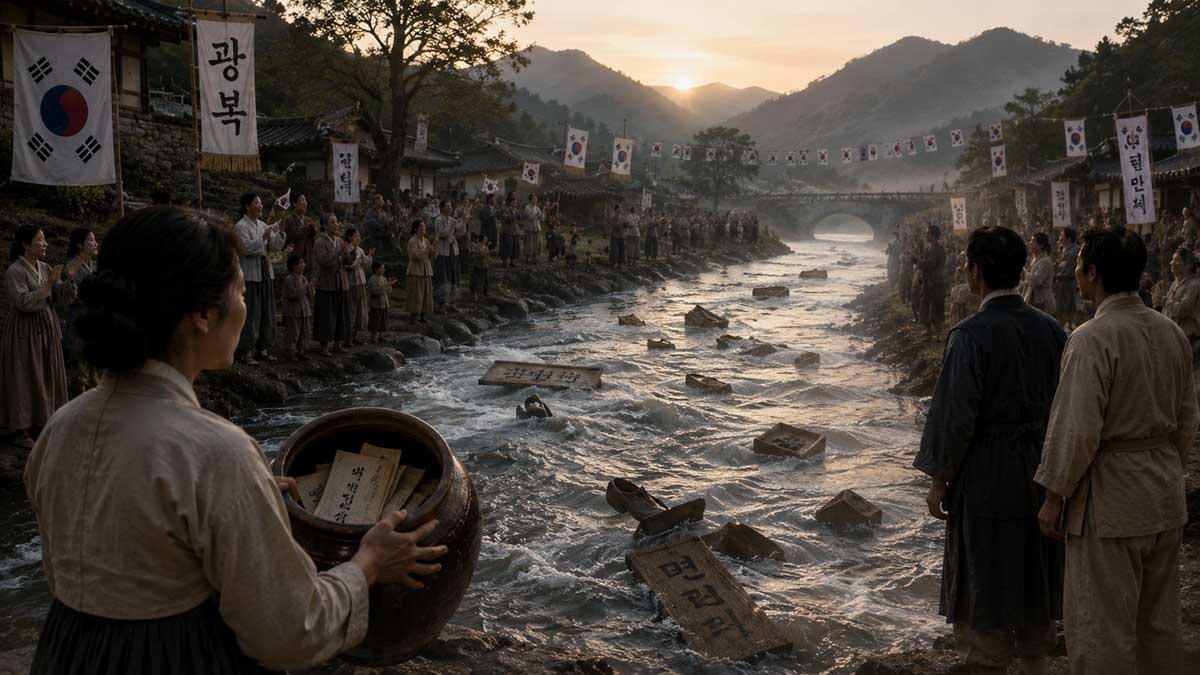 On-Liberation-Day-the-River-Flowed-Backward On-Liberation-Day-the-River-Flowed-Backward
