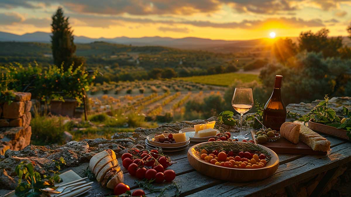 Provence-Sunset-Dinner