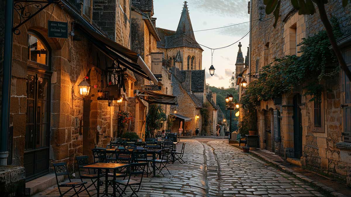 Sarlat-Cathedral-Square