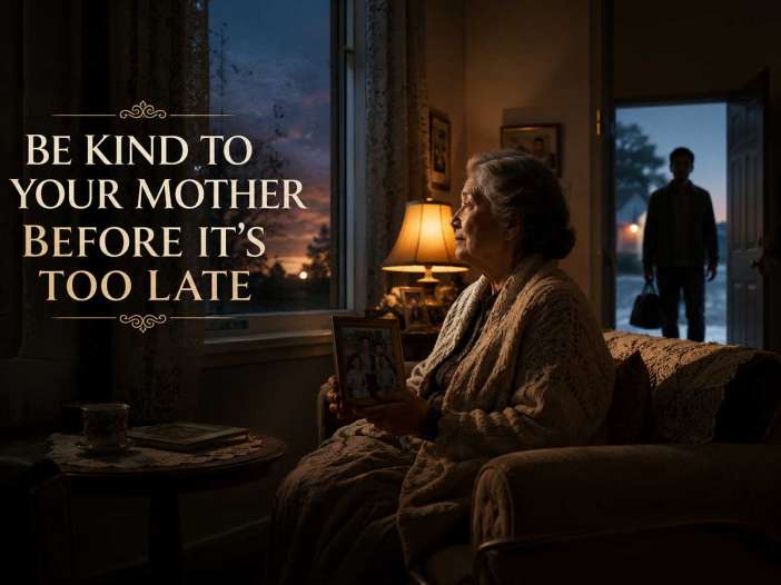 Be Kind to Your Mother Before It’s Too Late