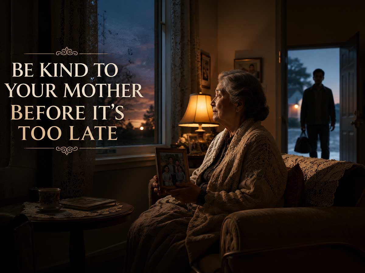 Be Kind to Your Mother Before It’s Too Late