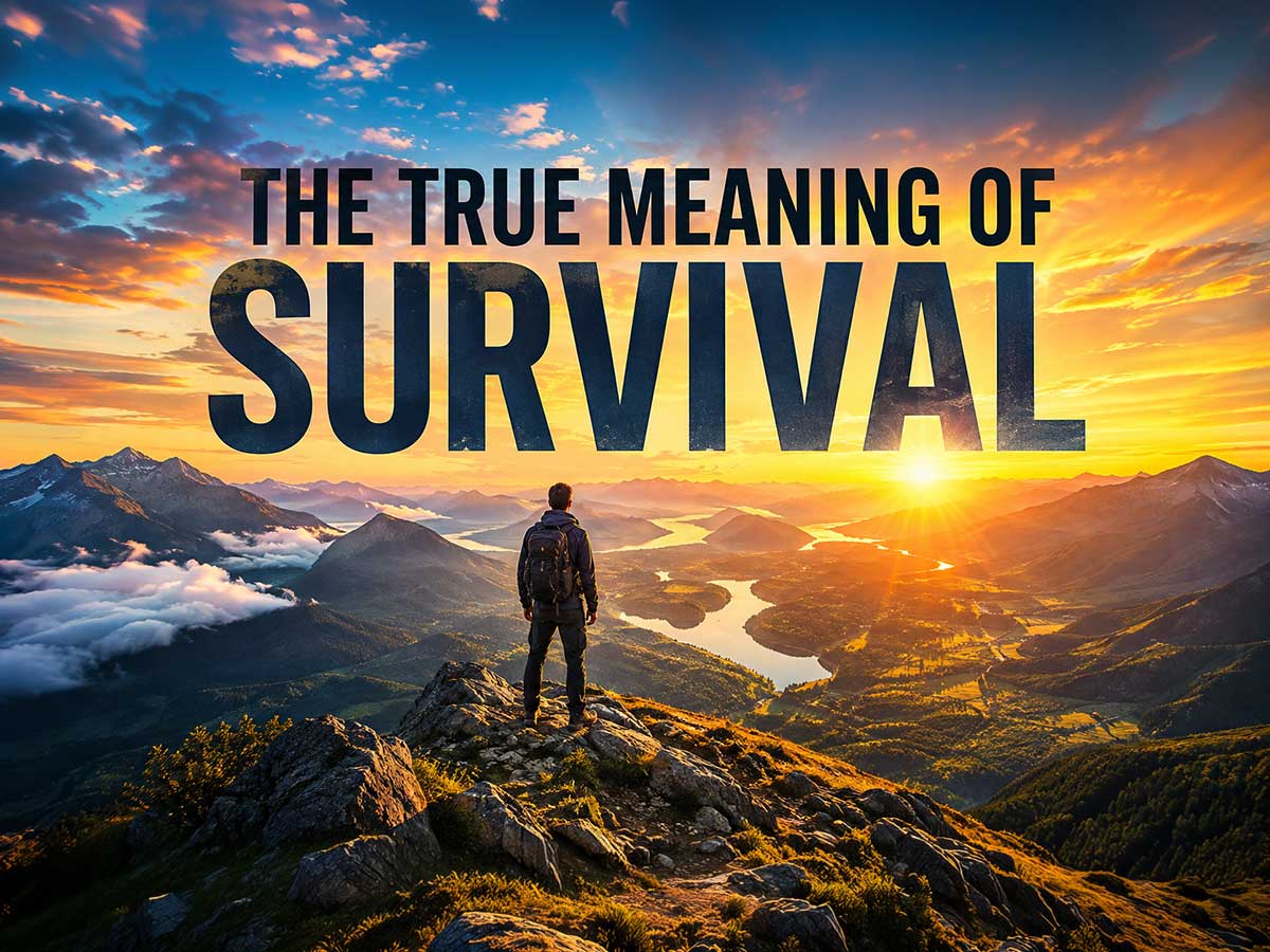 true meanig of survival