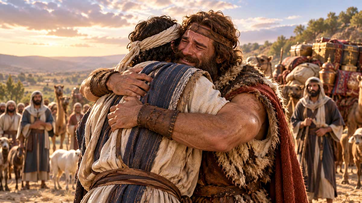 Biblical-Caravan-Reunion-at-Sunset