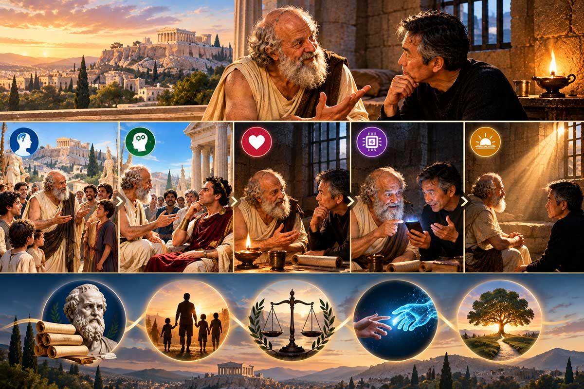 Socratic-Wisdom_-A-Visual-Journey