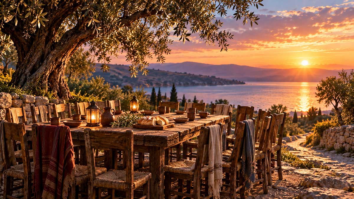 Sunset-Table-Beneath-the-Olive-Tree